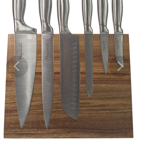 6pc Cutlery Set with Magnetic Board - Picture 3 of 8
